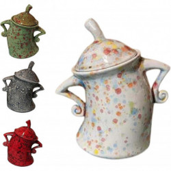 Bidon avec attitude, bidon impertinent de café mignon, bocal de stockage de nourriture mignon avec couvercle [...]