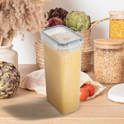 Single Transparent Plastic Storage Tank Vacuum Moisture Proof Fresh-keeping Storage Storage Sealed Tank,Kitchen [...]