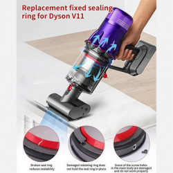 Dust Container Top Fixed Sealing Ring for V11 V15 SV14 SV15 SV22 Vacuum Cleaner Repair Part Accessories Dust Container Top Fixed Sealing Ring for V11 V15 SV14 SV15 SV22 Vacuum Cleaner Repair Part Accessories