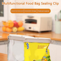 Double-opening Sealed Discharging Mouth Food Moisture-proof Fresh-keeping Clip Q Double-opening Sealed Discharging Mouth Food Moisture-proof Fresh-keeping Clip Q