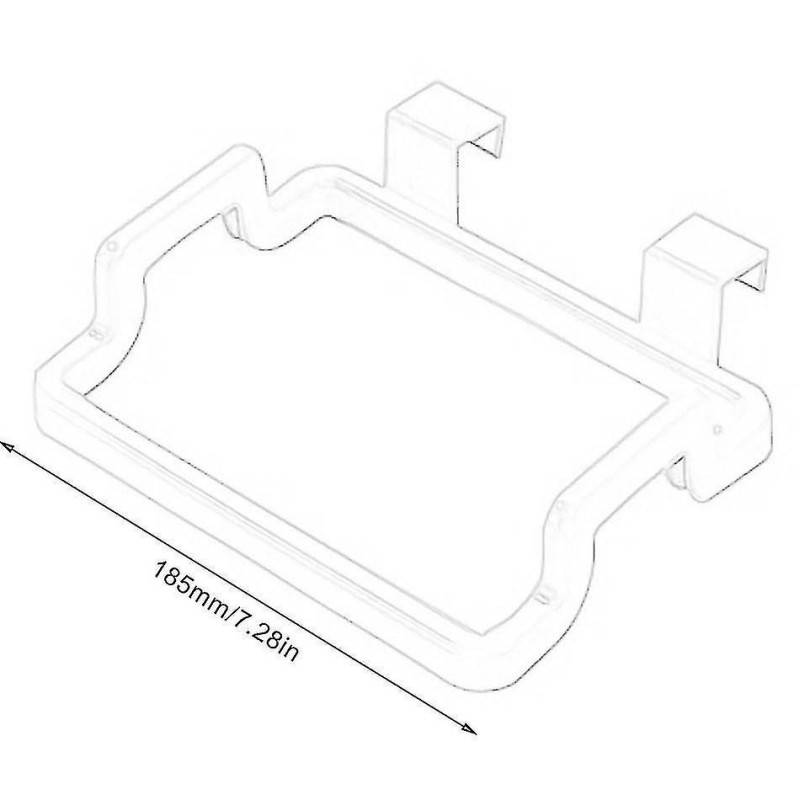 Garbage Bag Holder Kitchen Trash Storage Hanger Rubbish Hanging Racksblue