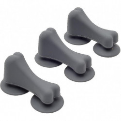 Slow Feeder Insert Silicone - Reusable Puppy Bowl Insert Dog Dish Insert With Suction Cup Breed Animal Pets(3pcs,gray) Slow Feeder Insert Silicone - Reusable Puppy Bowl Insert Dog Dish Insert With Suction Cup Breed Animal Pets(3pcs,gray)