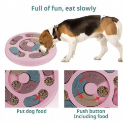 Round Shape Pet Food Containerspink1pcs Round Shape Pet Food Containerspink1pcs