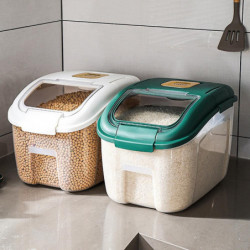 5kg Kitchen Container Bucket Insect-proof Moisture Proof Rice Box Grain Sealed Jar Pet Dog Food Sto 5kg Kitchen Container Bucket Insect-proof Moisture Proof Rice Box Grain Sealed Jar Pet Dog Food Sto
