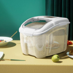 5kg Kitchen Container Bucket Insect-proof Moisture Proof Rice Box Grain Sealed Jar Pet Dog Food Sto 5kg Kitchen Container Bucket Insect-proof Moisture Proof Rice Box Grain Sealed Jar Pet Dog Food Sto