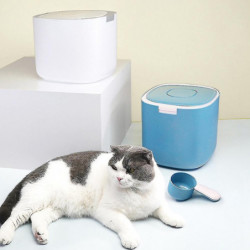 5kg Cat Food Storage Bucket Moisture-proof Food Storage Bucket Pet Food Storage Dog Food Bucket Cat 5kg Cat Food Storage Bucket Moisture-proof Food Storage Bucket Pet Food Storage Dog Food Bucket Cat