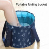 Foldable Portable Washbasin Washbowl Foot Bath Water Container Storage Bucket