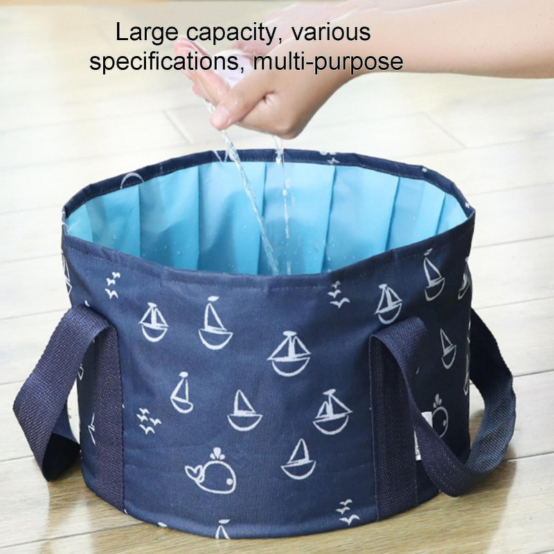 Foldable Portable Washbasin Washbowl Foot Bath Water Container Storage Bucket