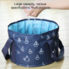 Foldable Portable Washbasin Washbowl Foot Bath Water Container Storage Bucket
