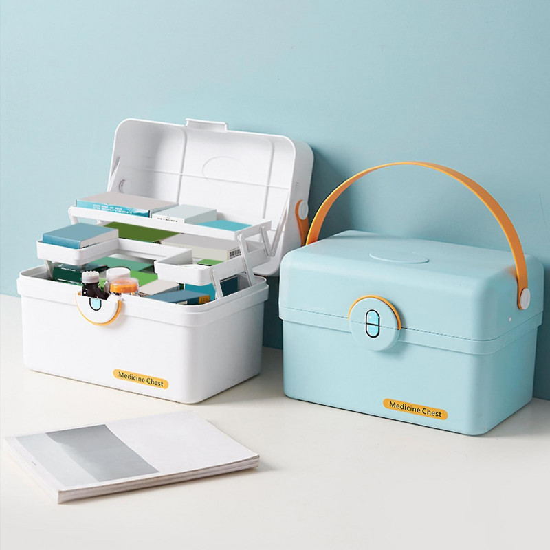 Pp Portable Household Storage Box Large Capacity Light-proof Emergency Container