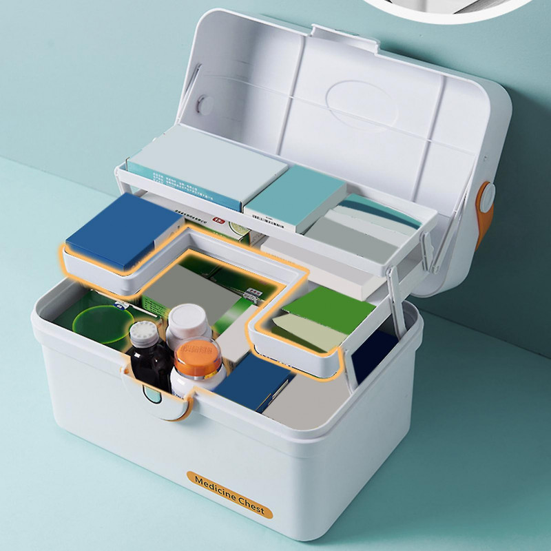 Pp Portable Household Storage Box Large Capacity Light-proof Emergency Container