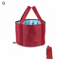 Portable pliable Bain de pieds Bassin de voyage Lavabo Water Bucket Container Portable pliable Bain de pieds Bassin de voyage Lavabo Water Bucket Container