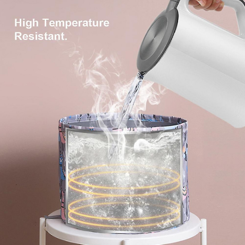 Portable Voyage Pliable Bassin d’Eau Seau Pieds Bain Massage Baignoire Conteneur