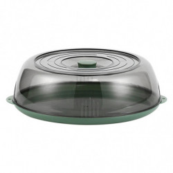 Bpa Free Plastic Splash Guard Cooker Lid Dust-proof For Party Home Food Bpa Free Plastic Splash Guard Cooker Lid Dust-proof For Party Home Food