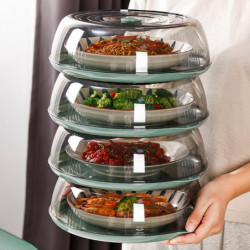 Bpa Free Plastic Splash Guard Cooker Lid Dust-proof For Party Home Food Bpa Free Plastic Splash Guard Cooker Lid Dust-proof For Party Home Food