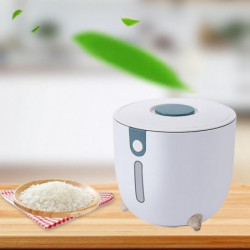 5kg Insect Proof Rice Storage Sealed Container Dry Food Airtight Bucket Blue 5kg Insect Proof Rice Storage Sealed Container Dry Food Airtight Bucket Blue