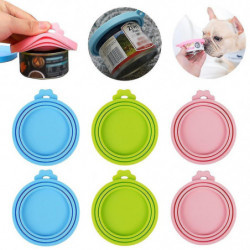 Silicone Dog Cat Canned Lid Pet Food Cover Storage Fresh-keeping Lids Pet Food Cans Lids Silicone Dog Cat Canned Lid Pet Food Cover Storage Fresh-keeping Lids Pet Food Cans Lids