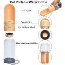 Dog Water Bottle Portable Pet Water Bottle Dispenser,take A Dog For Traveling Walking Hiking,good Material With [...]