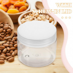 10pcs Transparent Storage Box Sealing PET Candy Storage Holder Household Sealed Containers