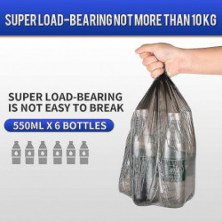 [6 Roll] Colored Garbage Bags, Waste Garbage Bags For Living Room, Bathroom, Kitchen.