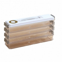 Dumpling Box Refrigerator Food Dumpling Container Multi Layers Large Capacity Transparent Fresh-keeping Stackable [...]