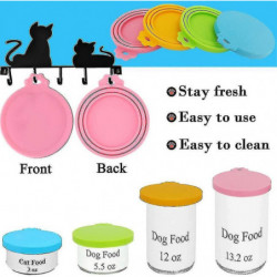 Food Can Lids,silicone Can Lids Covers For Dog And