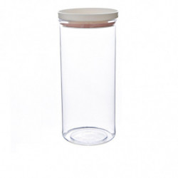Moisture-proof Plastic Transparent Jar With Lid Food Grade Grain Storage Box