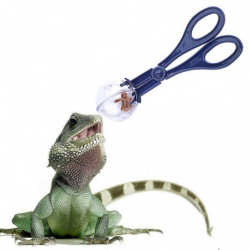 Poop Tongs Reptiles Feeding And Litter Poop Clamp Cleaning Tool For Terrarium