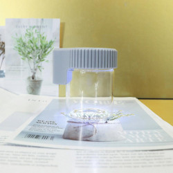 Stuff Storage Tank with LED Light Moisture-proof Food Storage Box for Home