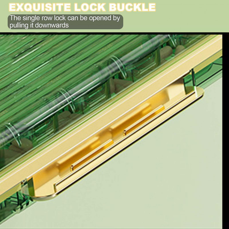 21 Grid Tablets Distributeur Boîte de médecine portable à l’épreuve de l’humidité pour les voyages en plein air