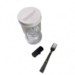 Pot de sablier à cornichons et olives, pot à ramassage de cornichons, séparateur de jus, pot de cornichons avec [...]