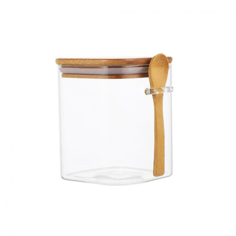 Transparent Storage Bottles Practical Sealed Jars Seasoning Storage Box