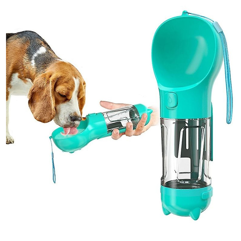 Portable Multifunctional Pet Water Cup 500ml+Food Box Portable Multifunctional Pet Water Cup 500ml+Food Box