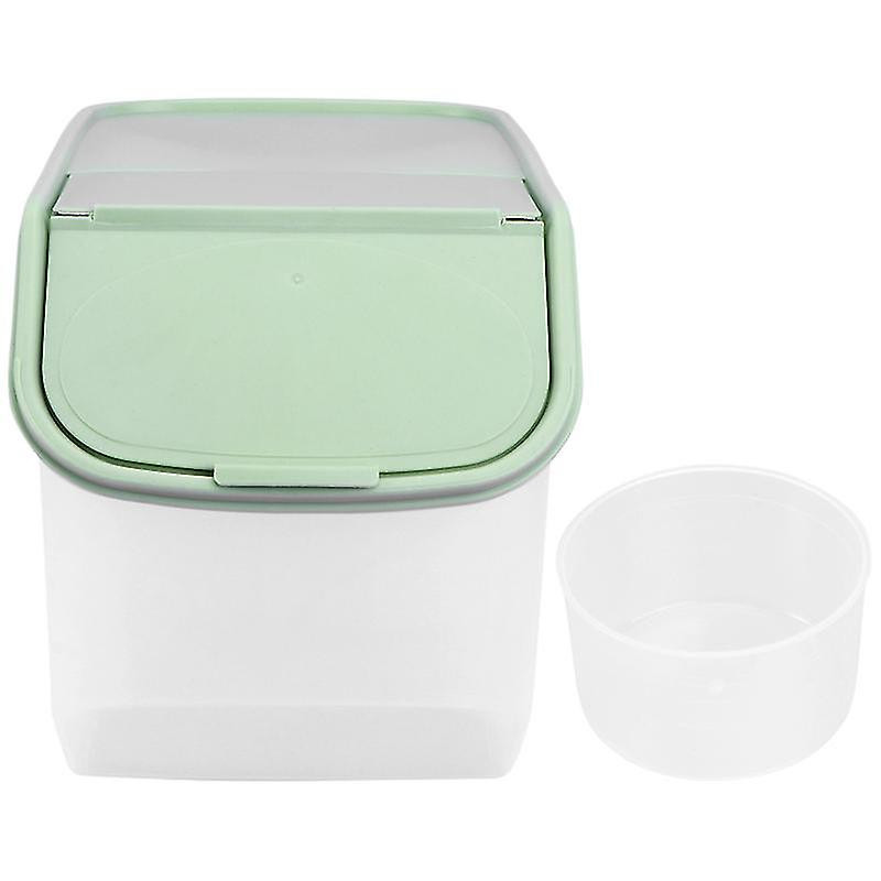 1pc Clamshell Rice Storage Box Large-capacity Snack Organizer Containing Box