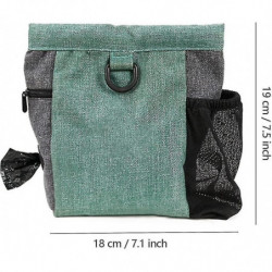 Dog Treat Pouch Portable Dog Treat Bag For Training Dog Dog Treat Pouch With Magnet With Adjustable Waist Belt