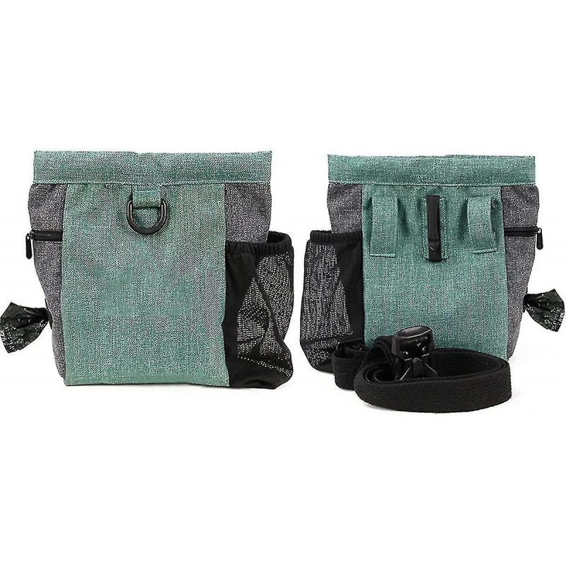 Dog Treat Pouch Portable Dog Treat Bag For Training Dog Dog Treat Pouch With Magnet With Adjustable Waist Belt