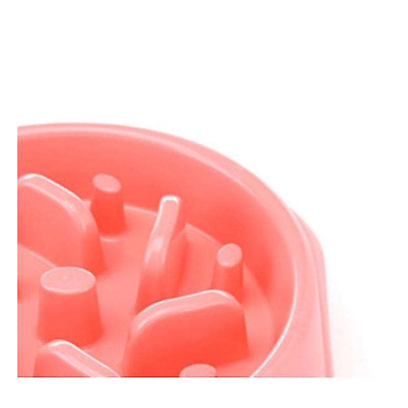 Anti-slip Maze Pet Food Bowl Promotes Healthy Diet And Slow-pink Digestion