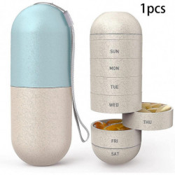 Portable 7 Days Pill Box, Large Capacity Jewelry Pill Storage Box Waterproof And Moistureproof, Environmentally [...]