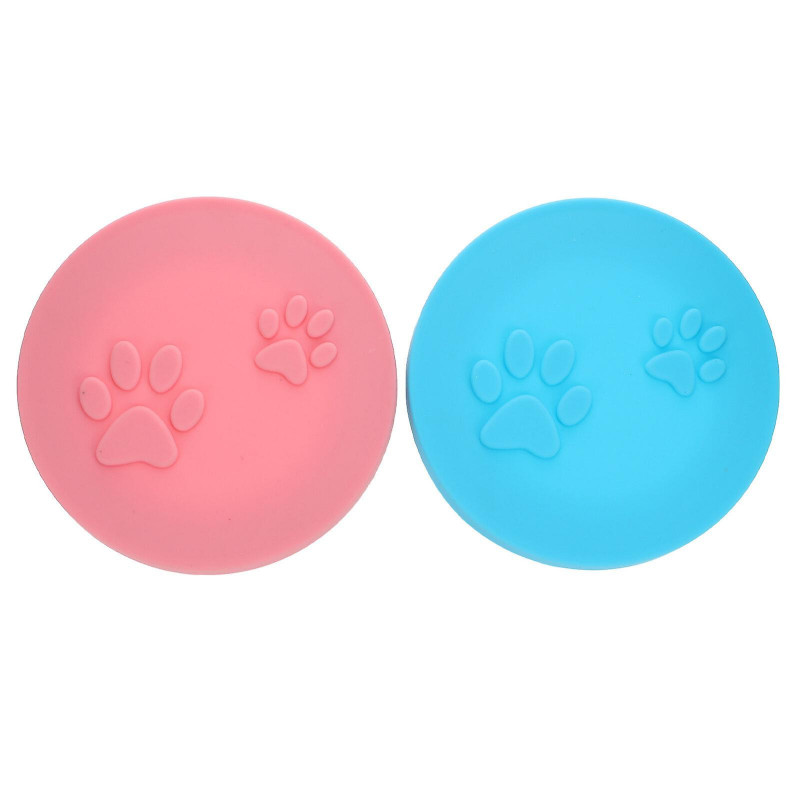 2pcs Household Cat Food Lids Wear-resistant Can Covers Convenient Pet Food Covers