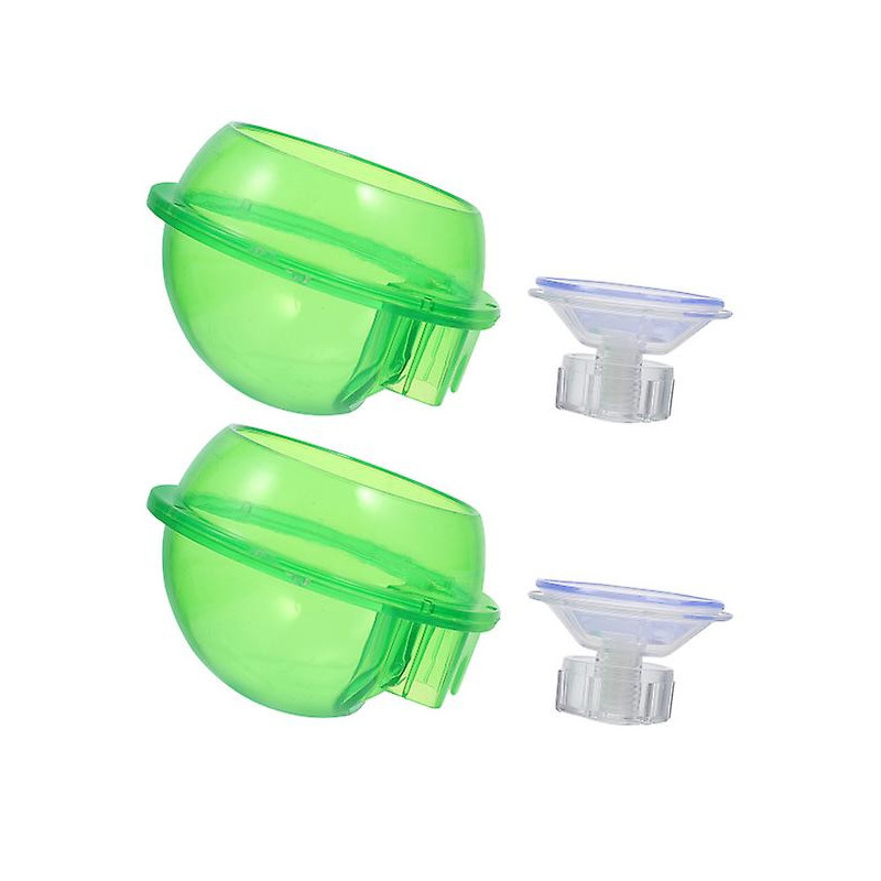 2pcs Reptile Feeders Anti-escape Lizard Food Container Crawling Pet Feeding Tool
