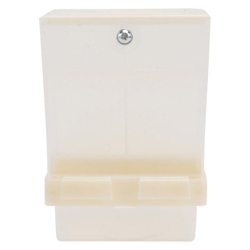 1pc Anti-splash Bird Food Dispenser Pet Bird Food Feeder Bird Food Container