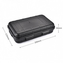 Outdoor Survival Storage Carry Box, Universal Sealed Container Box With Foam