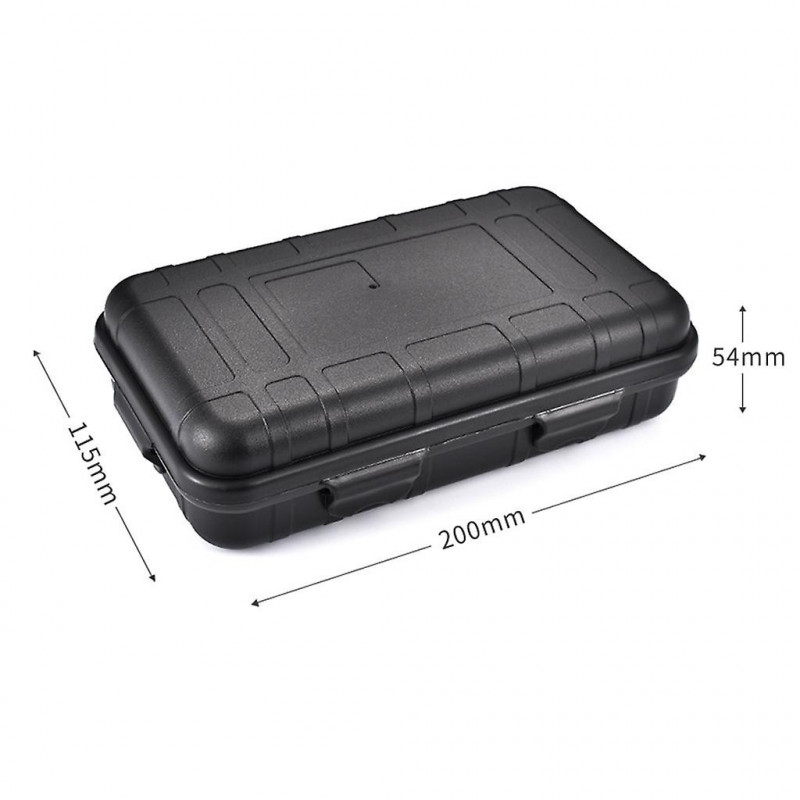 Outdoor Survival Storage Carry Box, Universal Sealed Container Box With Foam