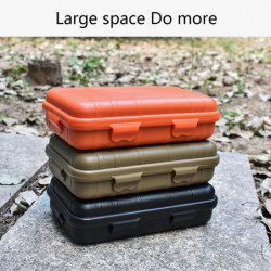 Outdoor Survival Storage Carry Box, Universal Sealed Container Box With Foam