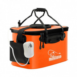 Live Fish Lure Bucket Pliable Fish Bucket Practical Water Container pour la randonnée