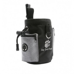 Puppy Dog Treat Pouch For Training Dog Drawstring Closure No Strap