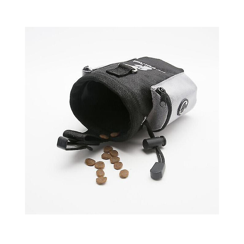 Puppy Dog Treat Pouch For Training Dog Drawstring Closure No Strap