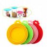 3pieces Pet Food Can Lids Reusable Silicone Dog And Cat Food Can Covers Seal