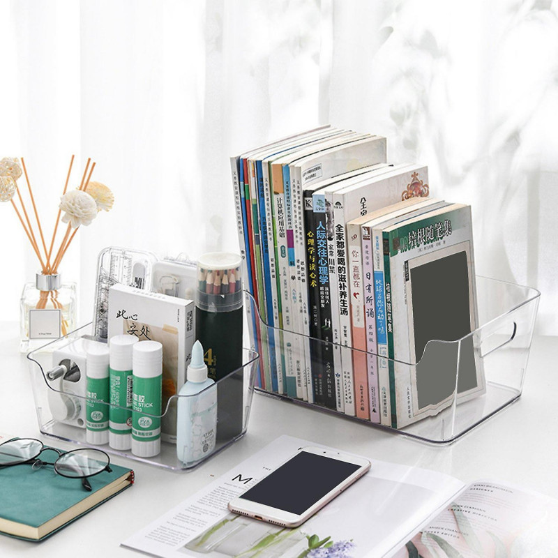 Storage Box Large Caliber Plastic Space Saving Practicability Storage Holder Household Supplies