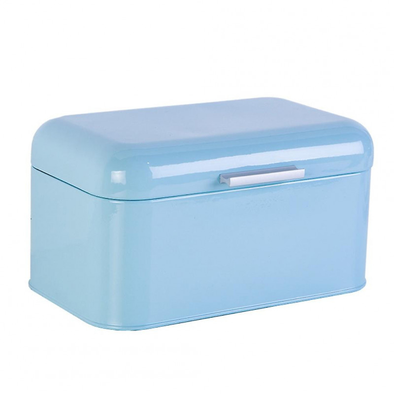 Home Office Metal Storage Box Bread Shape Large Capacity Container Organizer
